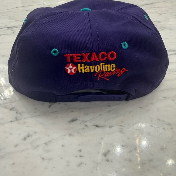 Vintage 1990s Michael Andretti Indy Car Racing Texaco Havoline Cap Hat SnapBack - Picture 3 of 7